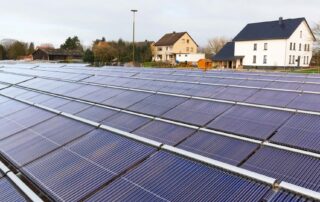 Bild zeigt Solarthermie-Anlagen für Fernwärme in Lemgo