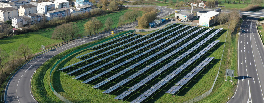 Freiflächen-Solarthermieanlage Überlingen-Schättlisberg Freiflächen-Solarthermie Überlingen-Schättlisberg